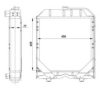 NRF 54101 Radiator, engine cooling